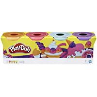 Play Doh - Pack 4 Botes Colores Dulces (Hasbro E4869ES0)